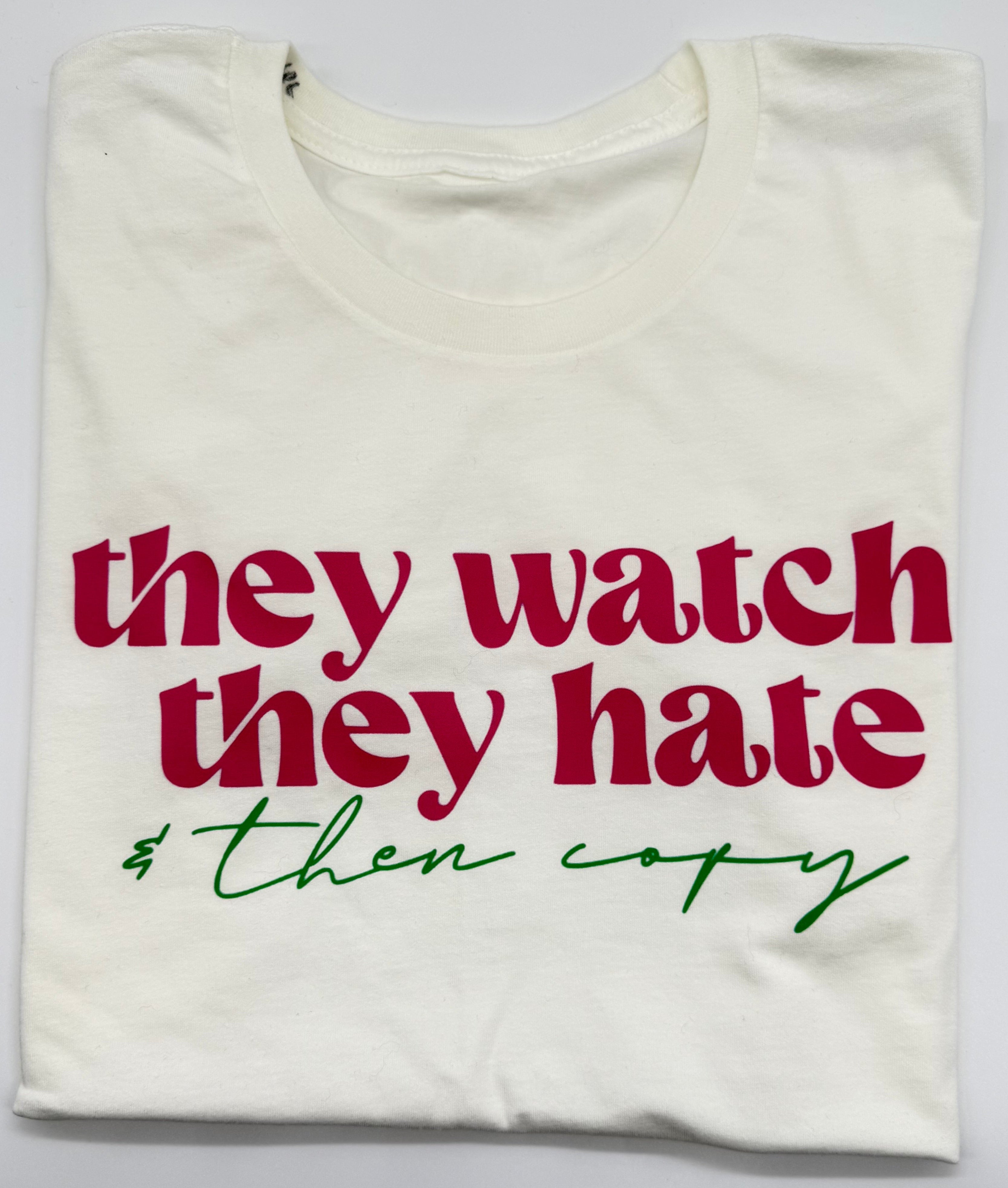 They Watch, They Hate & then Copy - C